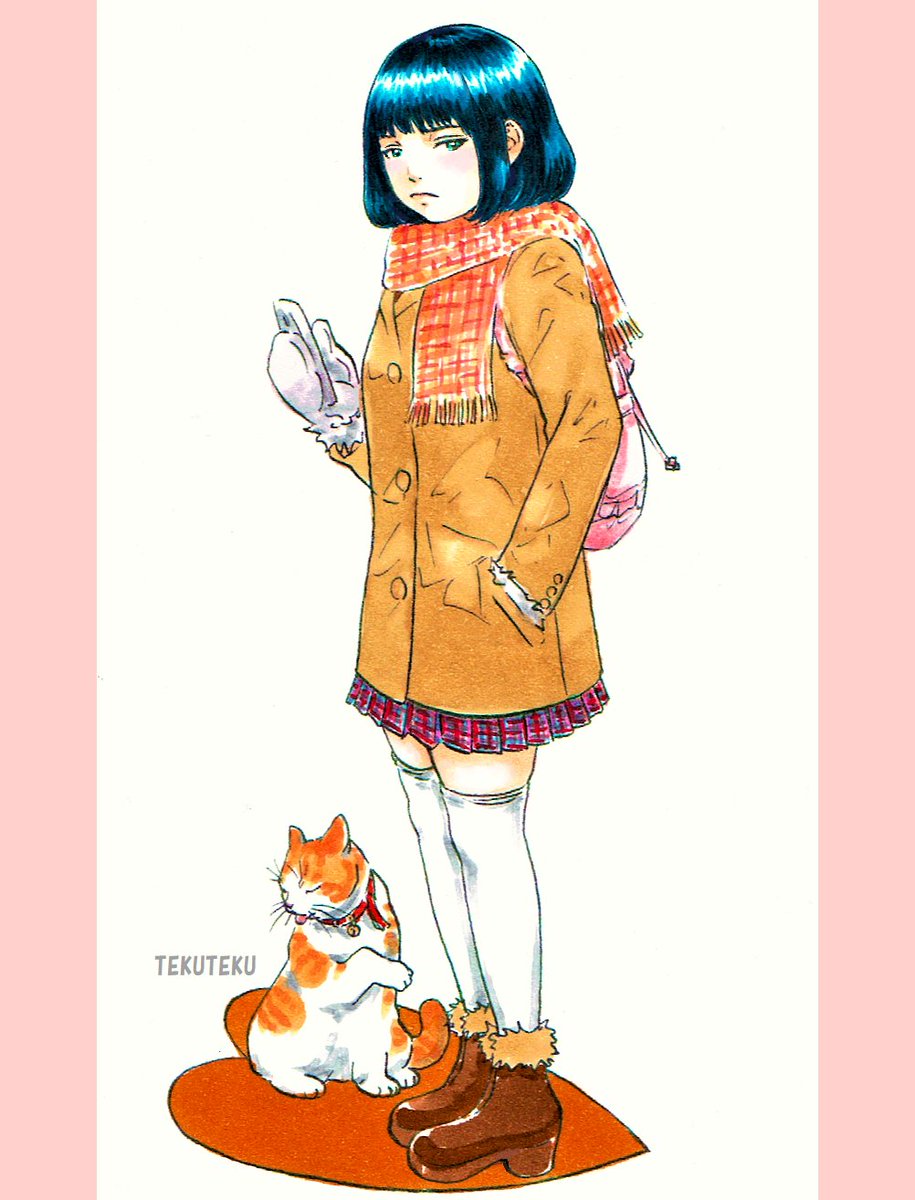 「寒いしフォロワー増えんしさしすせそ #自由律俳句 #illustration #」|TEKUTEKUのイラスト