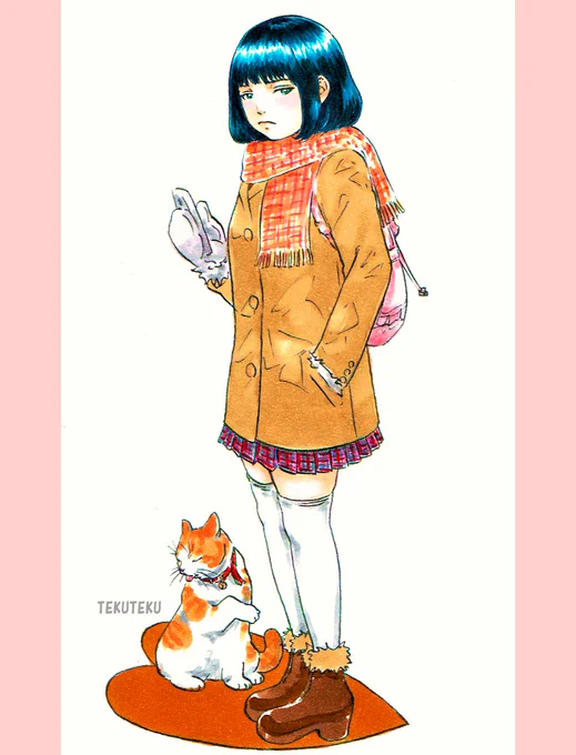 寒いしフォロワー増えんしさしすせそ #自由律俳句 #illustration #オリジナルイラスト  
