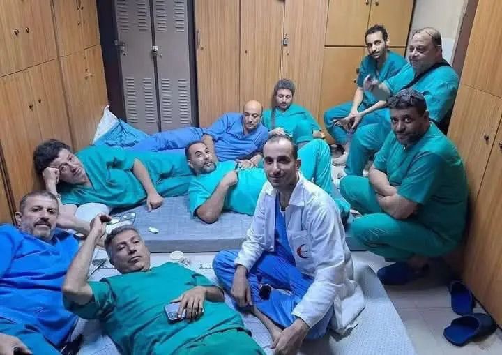 Heroes de Gaza. No te olvides de ellos. También fueron objetivo de las fuerzas de ocupación israelíes.