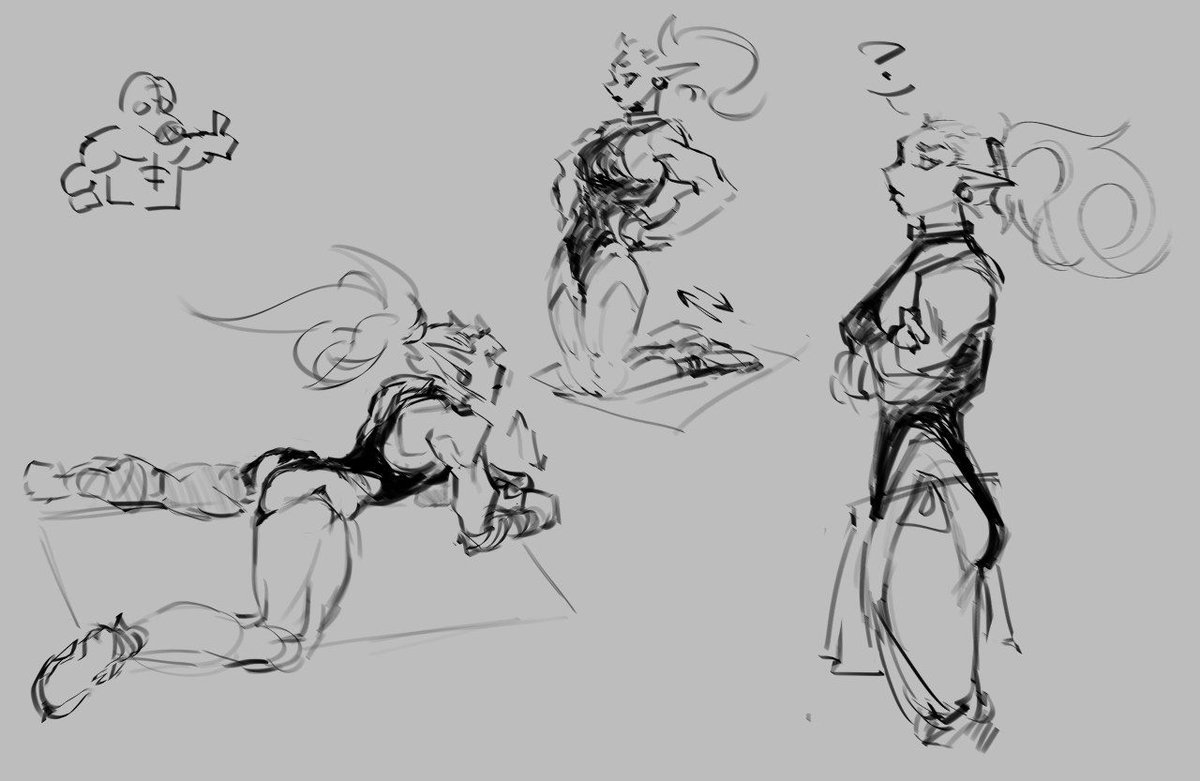Some sketches with my DND oc

#art #dnd #oc