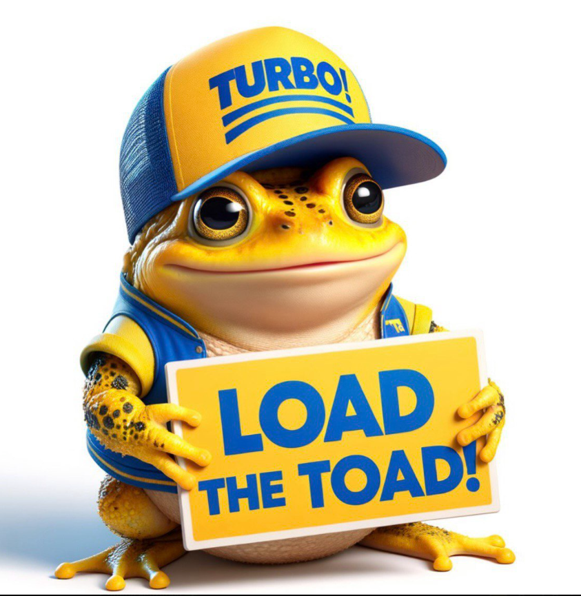 BlackTigerMiner's tweet photo. Follow directions below!!! Load the Toad!! #HODL
#LFT #LFG #TurboTurnup #TurboRevolution #TurboToadToken #RunitBac #roadto4Bil #TurboUniverse #turbochain #turboswap https://t.co/G0xyWlkF7O