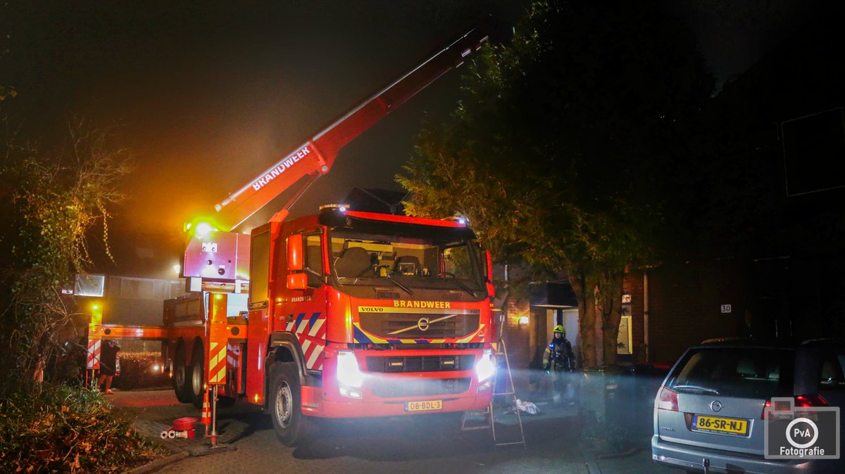 Schoorsteenbrand Kleersnijdershorst Apeldoorn