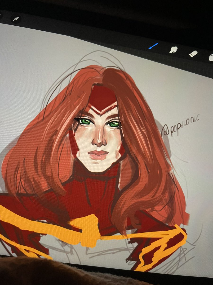 popsionic's tweet image. now i MUST go to sleep! #xspoilers #jeangrey #phoenix #xmen