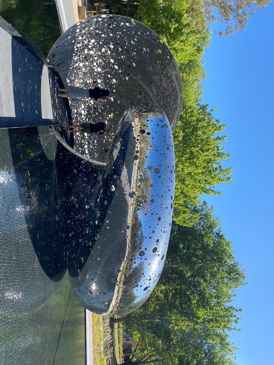 mintomusings's tweet photo. I recently saw #lindylee sculpture @NatGalleryAus bought for $14m. Like her work, but can’t see how cost is justified. That money could have supported many Aussie artists & fixed leaking NGA. @NGVMelbourne has paid much less for internationally renowned Yayoi Kusama #art https://t.co/Pz6dskPHfN