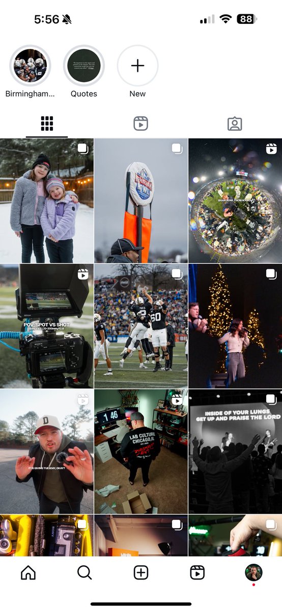 adamwest_cc's tweet image. Worth nothing. On the day the TikTok ban is upheld. IG morphs itself to look like its counterpart. I’m here for this new 4:5 look though 🫡 #tiktokban