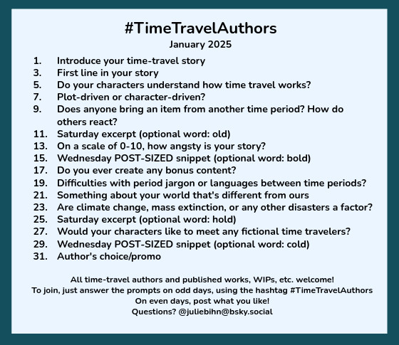 WriterNatSwift's tweet image. Day 17:

BLUE SKIES and FROM NOW ON are both each other&apos;s bonus content - they tell the same story, but from two different character&apos;s perspectives.

Also they&apos;re in anthologies with 11 more awesome stories each, so that&apos;s like 22 bonus contents.

#TimeTravelAuthors