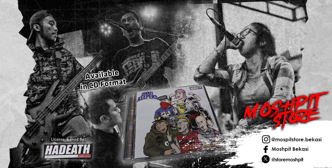 CD
Band : Shout Keepers
EP : Aliansi
P+C : 2017 Hadeath Records
Condition : New Not Seal
For order please WhatsApp or visit our store.