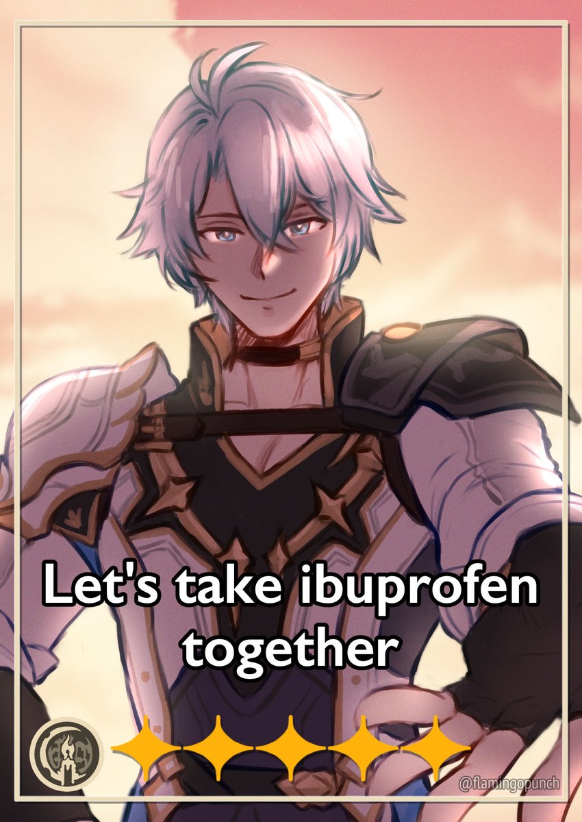 Stand with me, and let's take ibuprofen together!
#HonkaiStarRail #Phainon