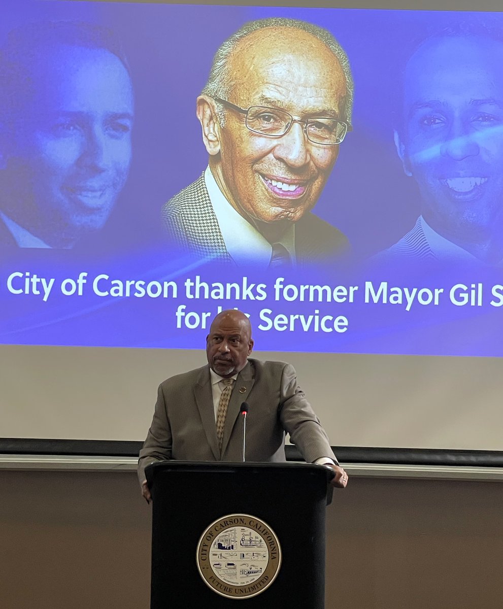 CSUDH Government & Community Relations (@communitycsudh) on Twitter photo Cal State Dominguez Hills President Thomas Parham gives memorial remarks at City of Carson Founder and Former Mayor Gil Smith services. Flanked by his wife, Davida Hopkins-Parham and Mrs. Shirley Smith (middle). <a href="/CSUDHPrezParham/">Thomas A. Parham</a> <a href="/DominguezHills/">CSU Dominguez Hills</a> Cal State Dominguez Hills President Thomas Parham gives memorial remarks at City of Carson Founder and Former Mayor Gil Smith services. Flanked by his wife, Davida Hopkins-Parham and Mrs. Shirley Smith (middle). <a href="/CSUDHPrezParham/">Thomas A. Parham</a> <a href="/DominguezHills/">CSU Dominguez Hills</a>