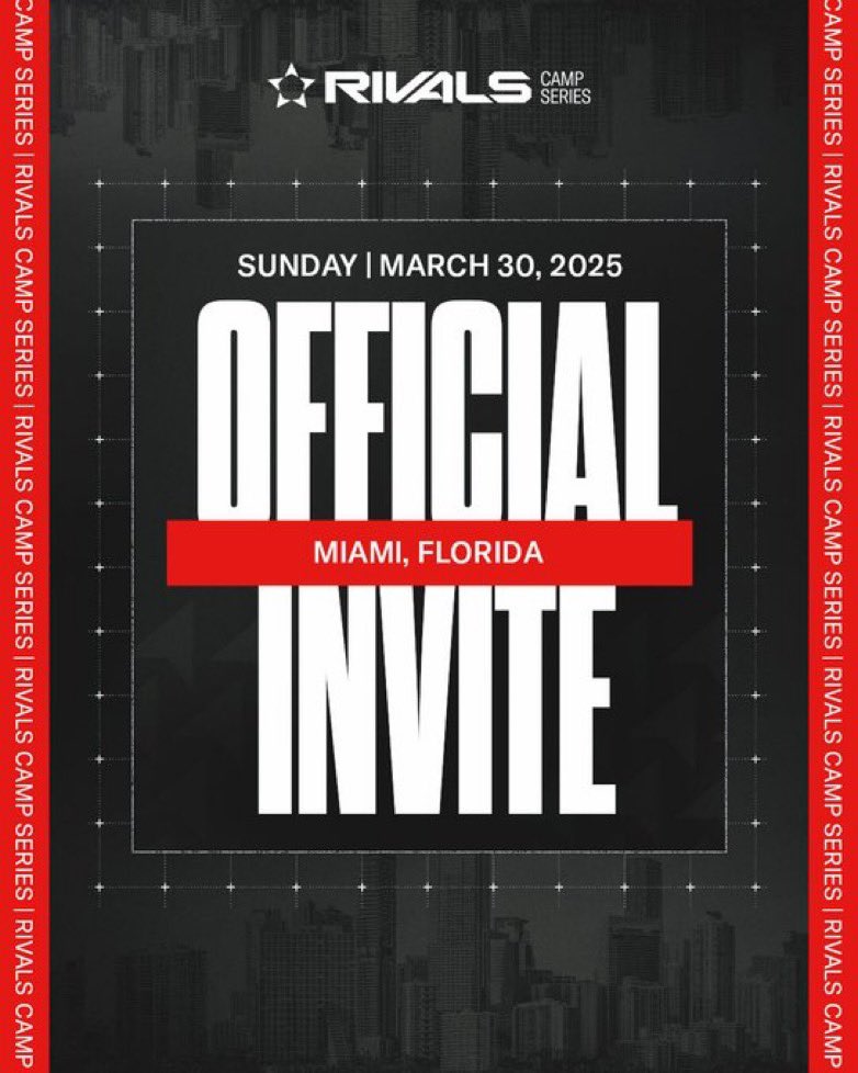 Michael Stringer (@m_strin09) on Twitter photo Thankful to be invited and ready to compete
<a href="/RivalsCamp/">Rivals Camp Series</a> <a href="/ahspatfootball/">American Heritage Football</a> Thankful to be invited and ready to compete
<a href="/RivalsCamp/">Rivals Camp Series</a> <a href="/ahspatfootball/">American Heritage Football</a>