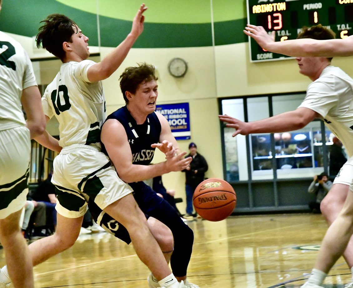 William Wassersug (@scifisportsguy) on Twitter photo Tough one at Abington for <a href="/cohassetsports/">Cohasset Sports</a> boys hoop. 69-48 loss. Abington is really good. Skips hung tough for a half, never stopped battling. Tough one at Abington for <a href="/cohassetsports/">Cohasset Sports</a> boys hoop. 69-48 loss. Abington is really good. Skips hung tough for a half, never stopped battling.