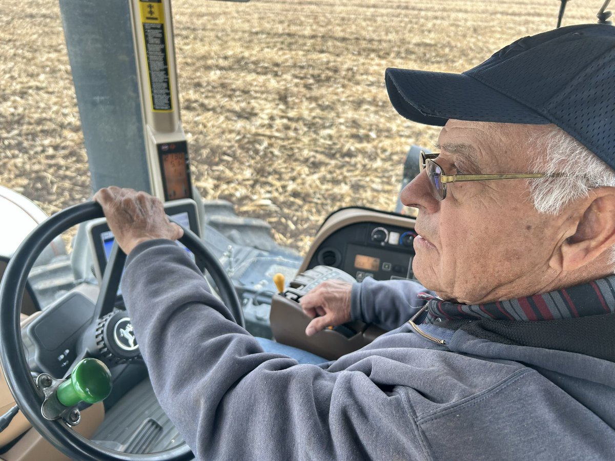 MichaelLOrso's tweet photo. Cruising into his 9th decade of farm family life: https://t.co/Azpm37qZEA https://t.co/63SWZRV5Ha