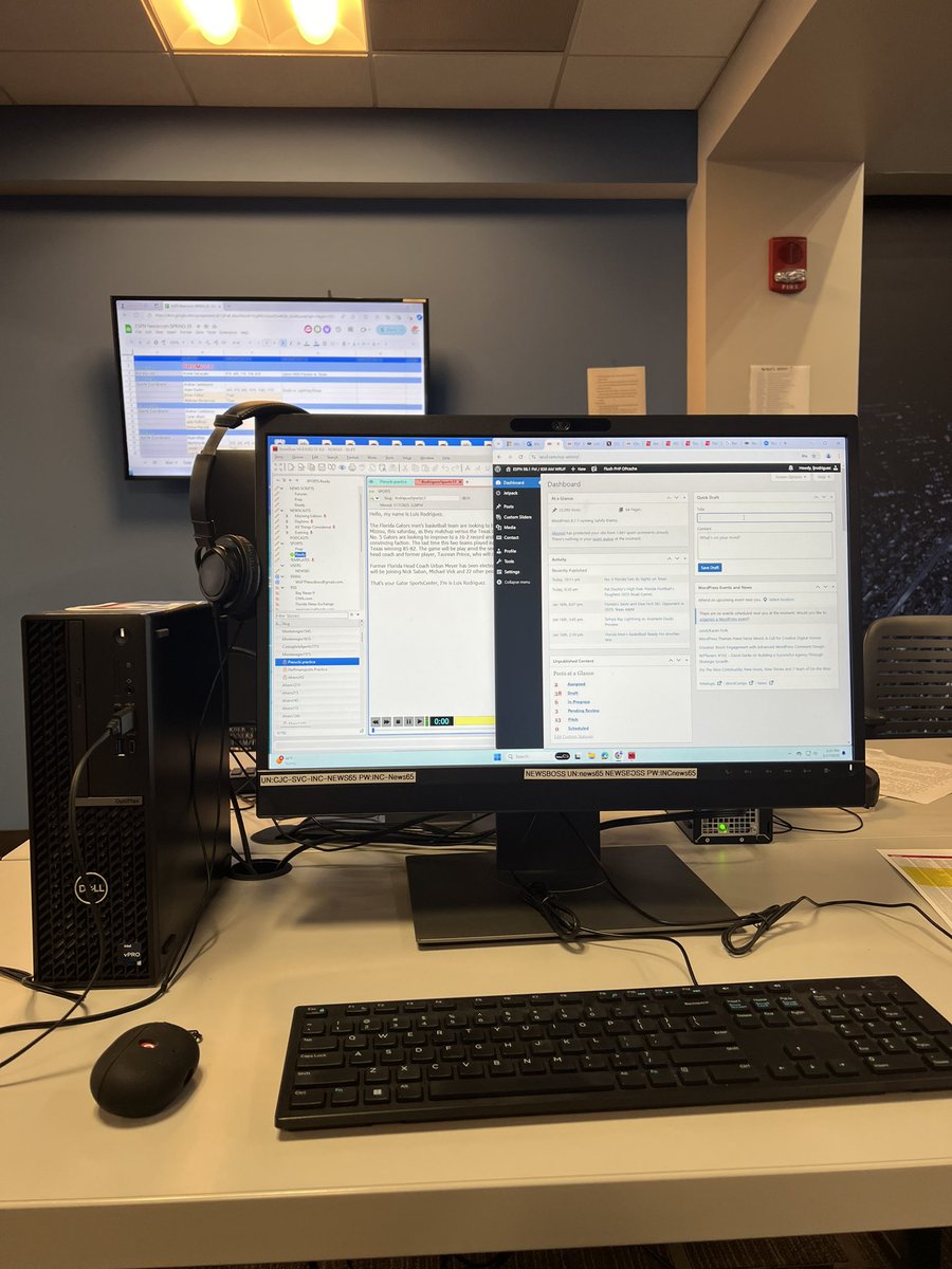 Luis Rodriguez (@luisrod_sports) on Twitter photo Today was my first day at the @ESPNGainesville immersive experience. It was really cool, everyone was open to help. 
This new semester I want to improve my writing skills even more, my shyness in front of the camera and many other skills I can get better at #SportsMedia Today was my first day at the @ESPNGainesville immersive experience. It was really cool, everyone was open to help. 
This new semester I want to improve my writing skills even more, my shyness in front of the camera and many other skills I can get better at #SportsMedia