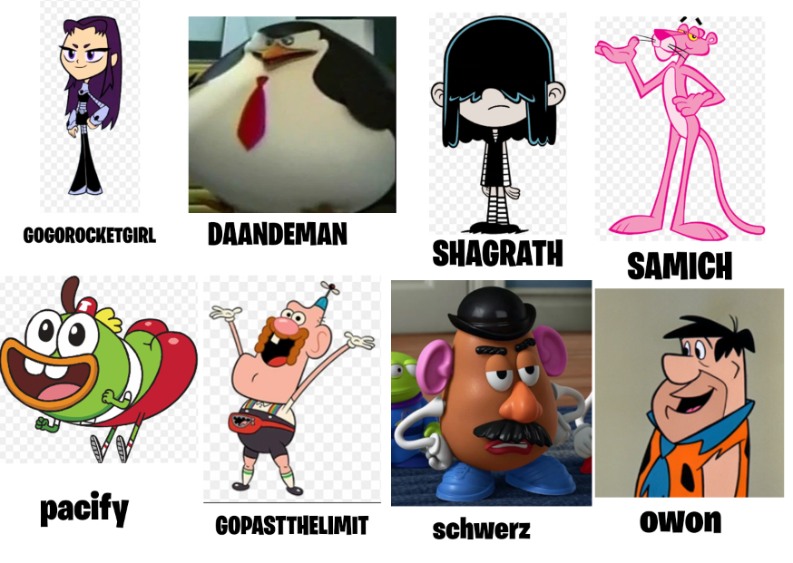SNOWDAY PLAYERS AS CARTOON CHARACTERS (PART 2)