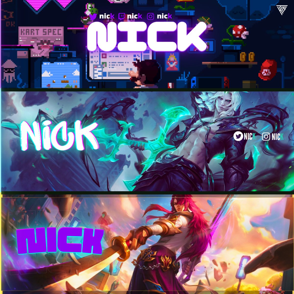 Jaja começa a empoliga ja separa seu banner de F.A ou banner para twitter