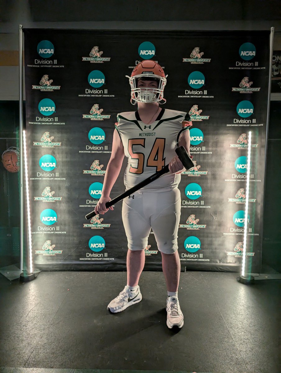 After a great visit i’m blessed to receive an offer from <a href="/MonarchsFBALL/">Methodist Football</a> 
<a href="/_Coach_Rad/">Brian Radakovich</a> <a href="/RaidersFB/">Reagan Raiders FB</a> <a href="/RaidersFB/">Reagan Raiders FB</a> <a href="/coachjtmcgee/">Josh McGee</a>