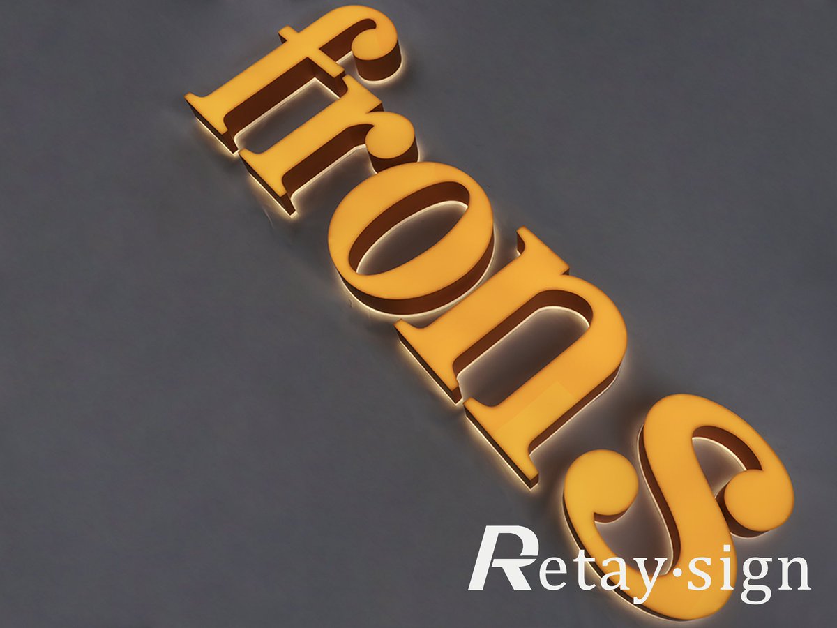 LeiTin20's tweet image. Front and back lighting letters
#3DSigns
#Illuminatedletter
#Retaysign