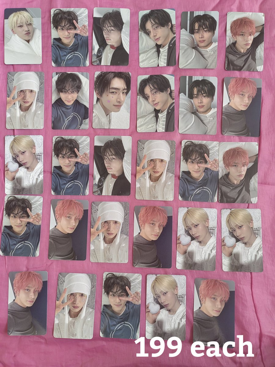 jaynamhoonroll's tweet photo. wts lfb ph enhypen daydream pc

1st pic - 199 each
2nd pic - 149 each

📍onhand
📍 9-10 condition (all pcs are fresh pulls)
📍all for tingi

mark + mine / reply or dm

mop: gcash (payo)
mod: jnt https://t.co/MOnbL02xkN