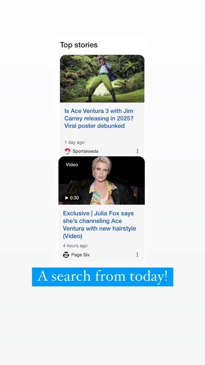 Happy birthday to Jim Carrey—&amp; what a beautiful birth this was!🤣🦛! Hope this bday is the shikaka! 

Truth is Ace is still on people’s minds &amp; they’ve been trying to will a new Ace Venture film into existence for years. Wanna see one??? We do!😎 

Shop👉 goldlabel.com/pages/ace-vent…