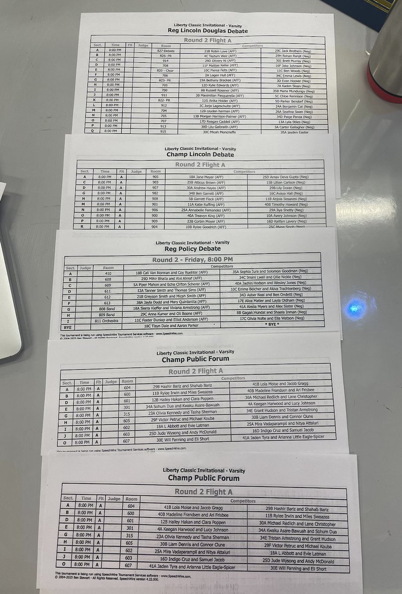 Liberty Classic Invitational - LHS Speech & Debate tweet media