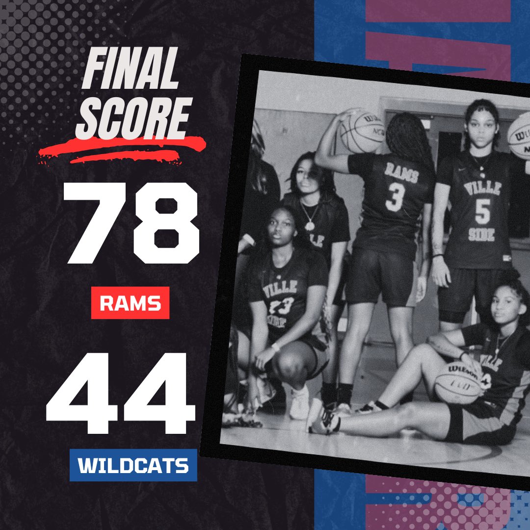The Lady Rams move to 1-0 in Conference play 🏀 #villeside