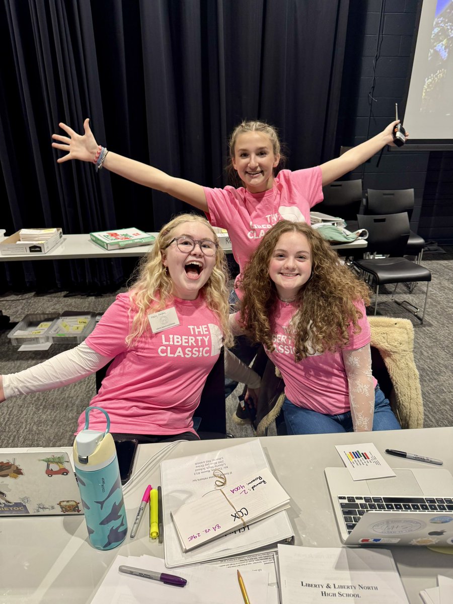 Hard working girls!

#LibertyClassic25