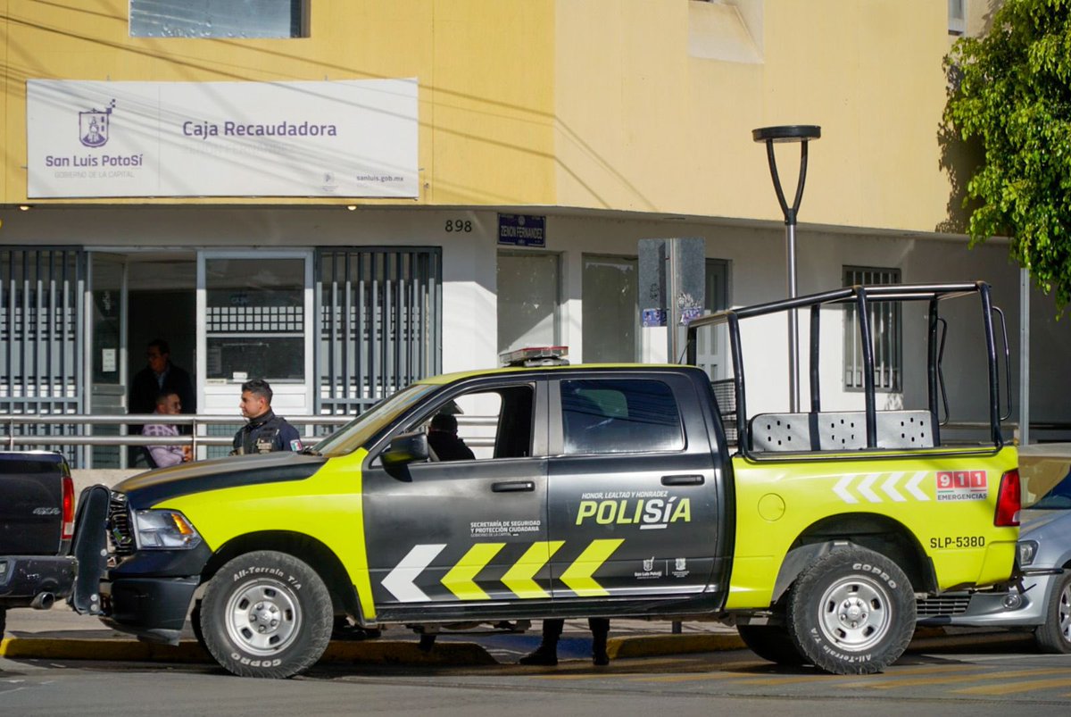 Secretaría de Seguridad y Protección Ciudadana SLP tweet media