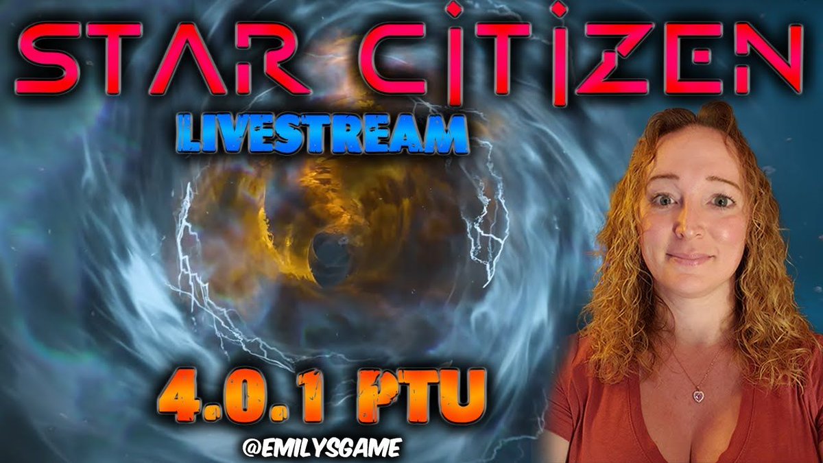 🎮🪷🕹️ LIVE NOW: 4.0.1 Let's See What's New in Star Citizen PTU!(expect bugs!) 🕹️🪷🎮  

twitch.tv/emilys_game 
-
youtube.com/live/rAj0ExaU7…

#starcitizen #starcitizengameplay #starcitizenscience #gaming #spacegame #robertsspaceindustries #idris #livestream #gamergirl #4.0.1