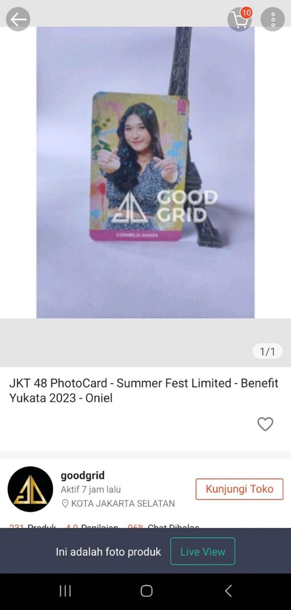 palgunaaas's tweet photo. DUGAAN SINDIKAT PENGGANDAAN PHOTOCARD / BENEFIT KONSER JKT48

Semua hal ini berawal dari saya yang membeli sebuah benefit konser di sebuah toko di shopee. dan Waktu photocard benefit tersebut sampai, photocard memiliki warna, ukuran dan cuttingan yang berbeda. https://t.co/8yTovX5hFL