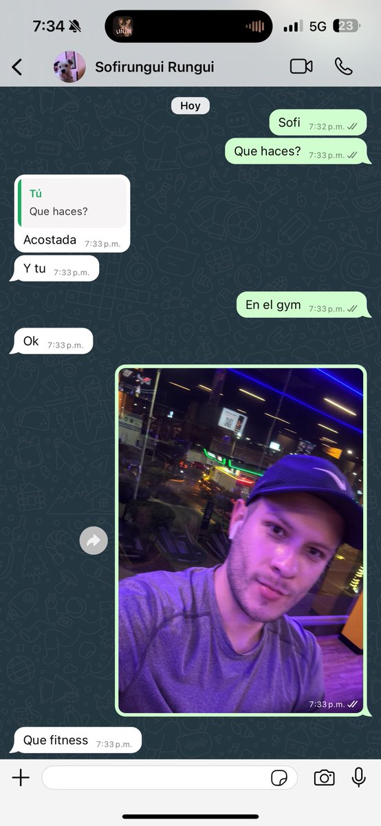 Hablar con mi sobrina por WhatsApp es como hablar con alguien que no tiene interés en ti 😂