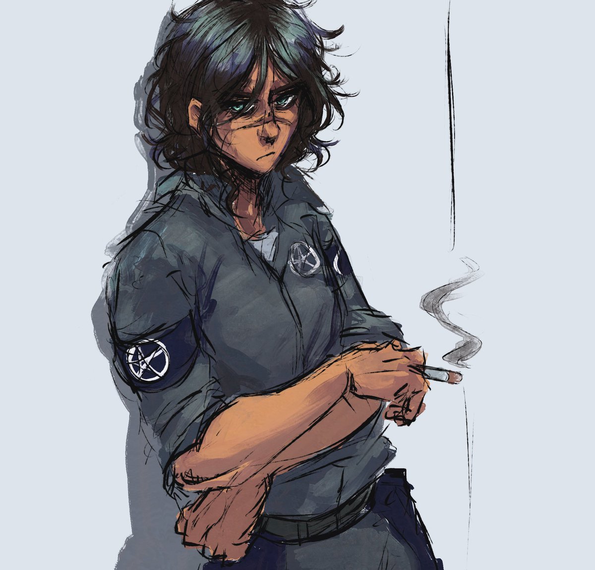 sapphicjiiva's tweet photo. 1hr doodle of world famous emo girl just to make sure I still know how to draw. which is debatable #sebastiansolace #robloxpressure #pressure #pressurefanart #pressureroblox https://t.co/ptKcLpm2G6