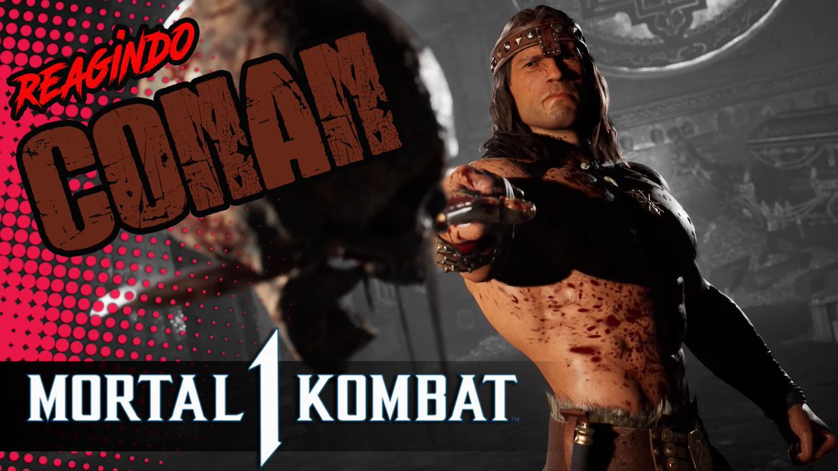 RafaelWoo's tweet image. Eae pessoal, blz?
Bom dia com vídeo novo no canal.
Reagindo ao trailer de gameplay do Conan o Bárbaro em Mortal Kombat 1.
Assista aqui: youtu.be/ZRUYsCKwYbk
#conan #mortalkombat #reacting