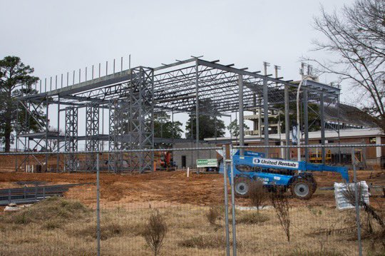 Brick by brick, beam by beam 😈

The David &amp; Sherry Morgan Health Performance Center is on the way &amp; we couldn’t be more excited 🤘

#ForkEm