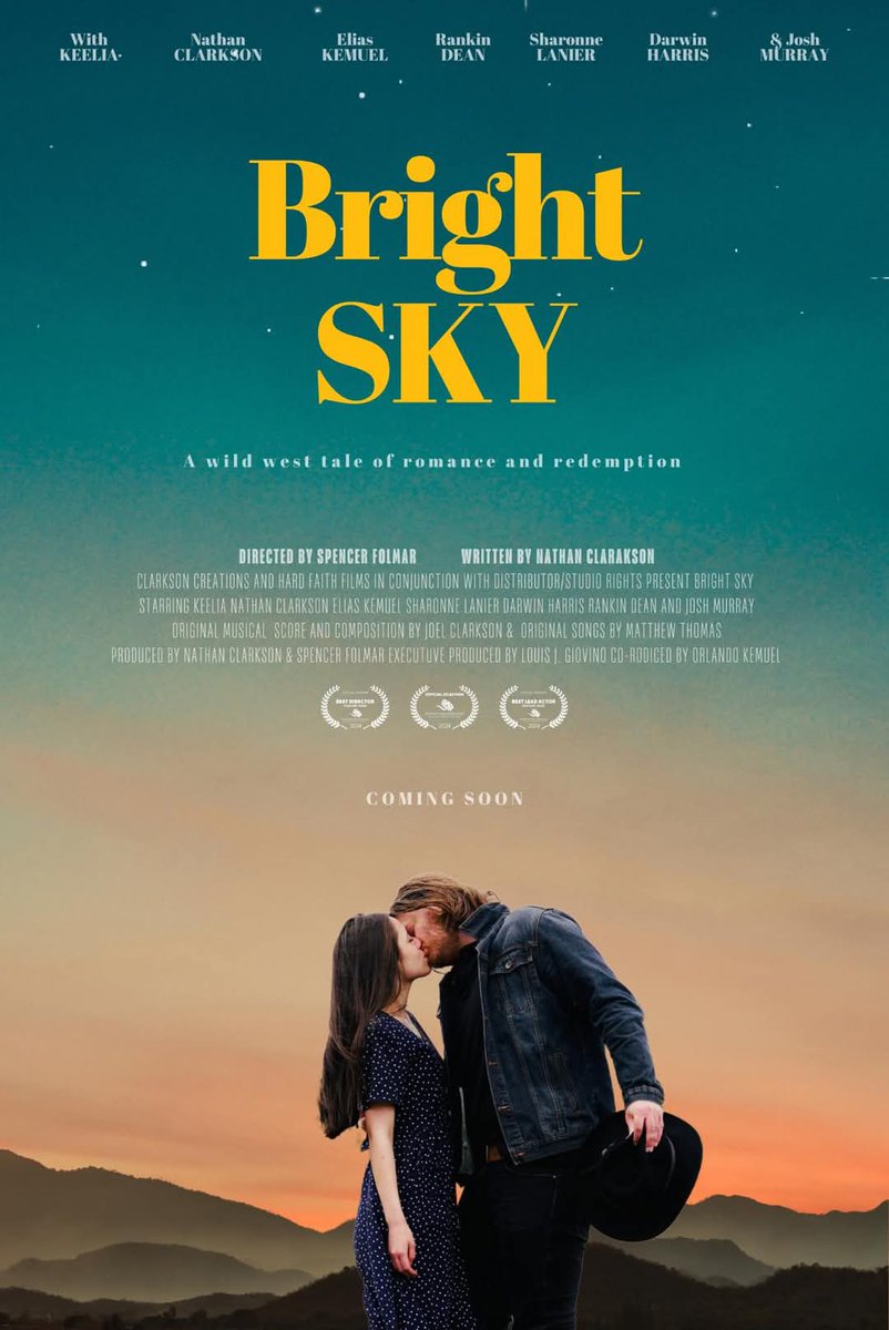 Always fun collaborating with my buddies <a href="/SpencerFolmar/">Spencer Folmar</a>, Louis Giovino  and Nathan Clarkson. Coming February 7th on DVD and streaming platforms, I play the villain this time in this redemptive, modern-day Western.