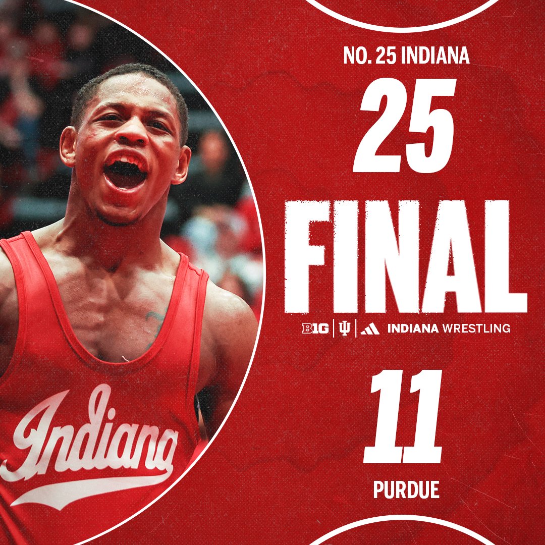 The Hoosier State. ⚪️🔴