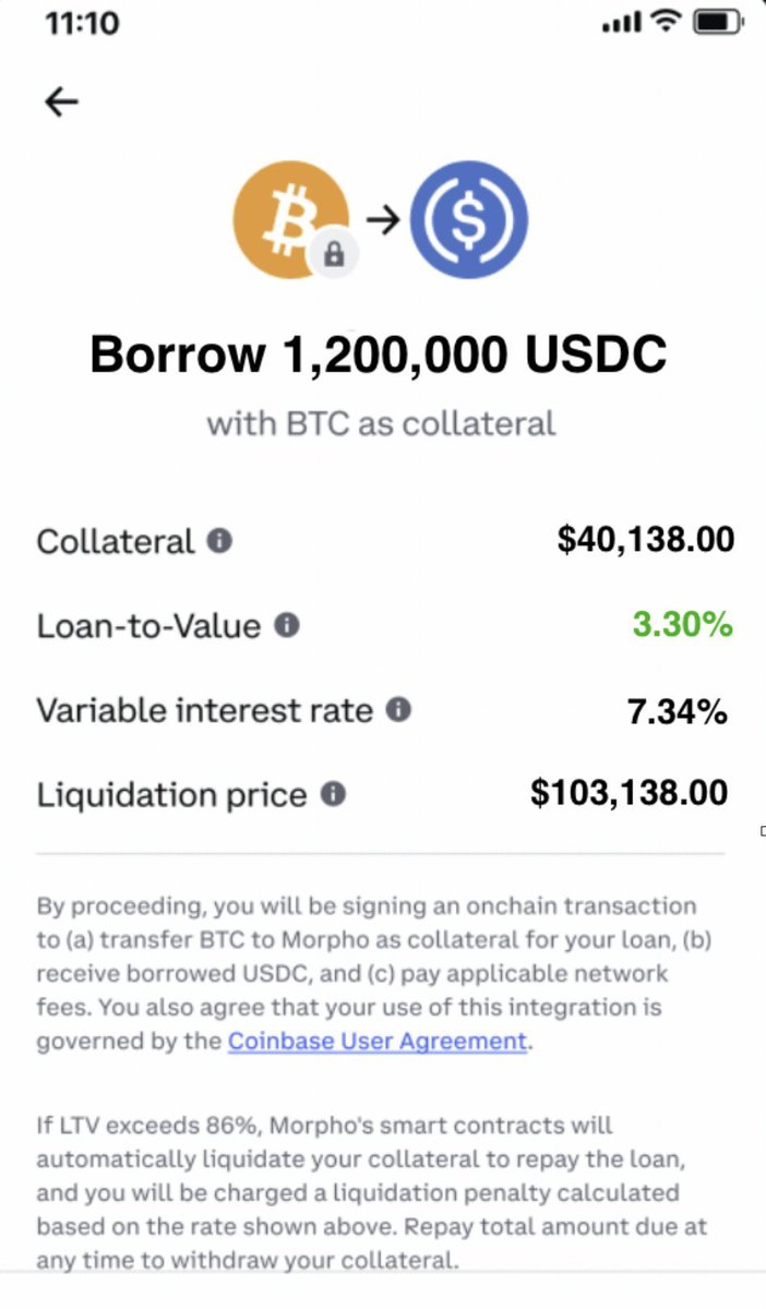 Coinbase usdc onchain lending (91) foto