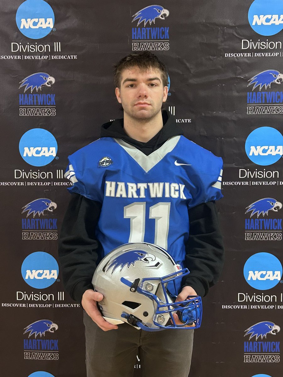 Thanks for a great visit <a href="/HartwickFball/">Hartwick Football</a>