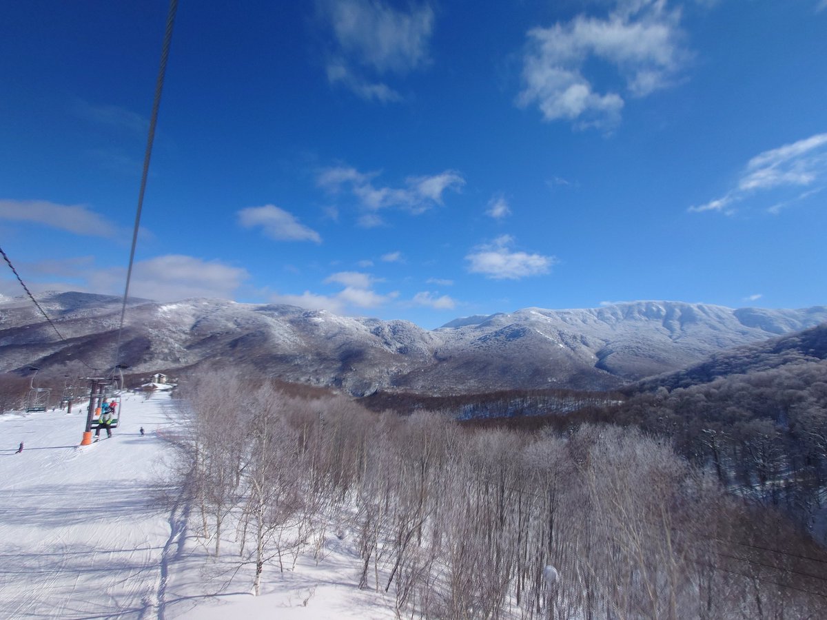 Rphous_M's tweet photo. 何だかんだで滑走12日目🏂
志賀高原天気良くなって景色最高🙌
カービングの練習もだけど全部楽しむぜ💪 https://t.co/J06A4RTSgR