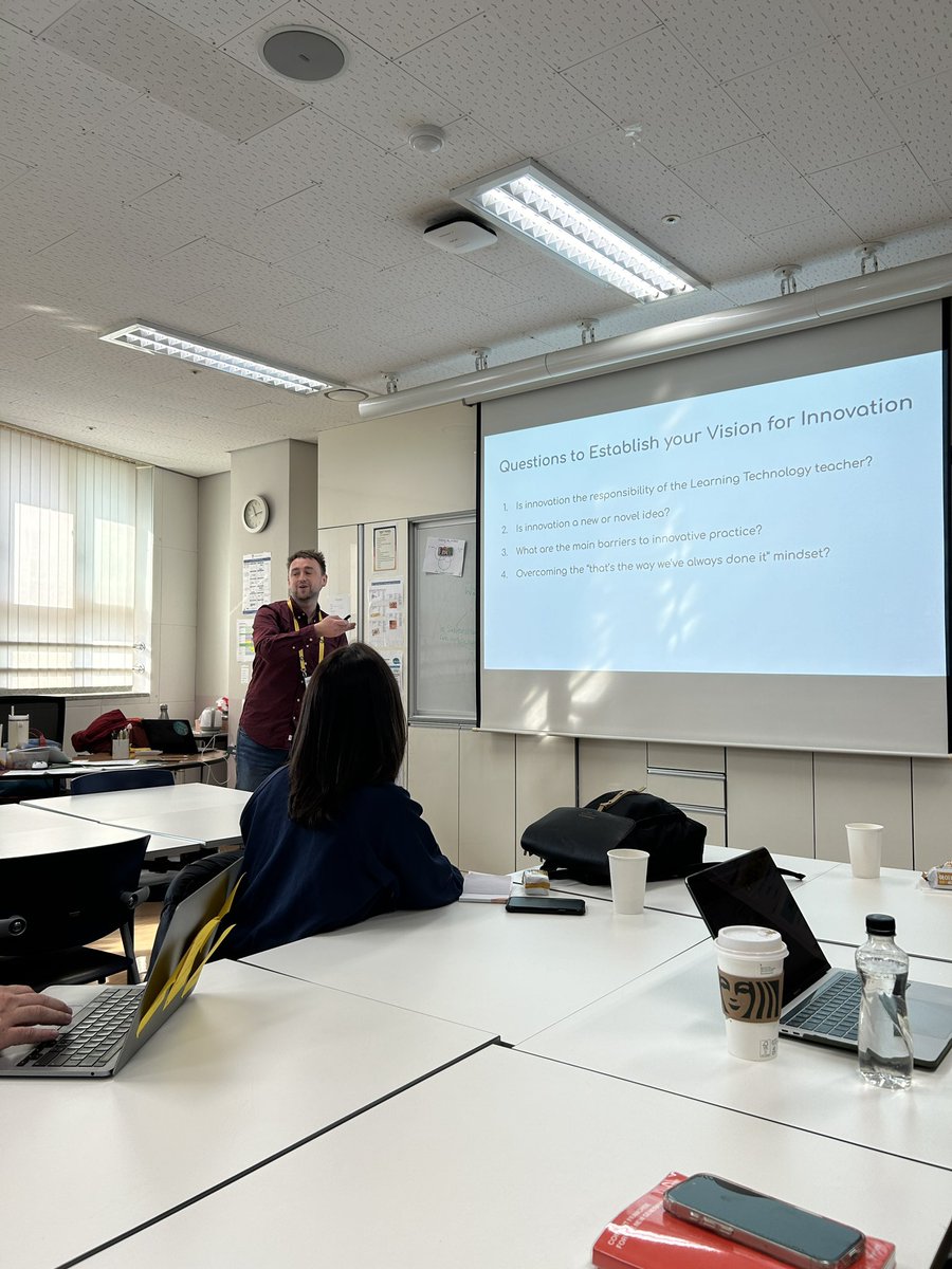 How do you define your personal definition of innovation? <a href="/Liamfmurphy/">Mr. Liam M</a> shares questions that help the reflection process <a href="/21cli/">21st Century Learning</a>