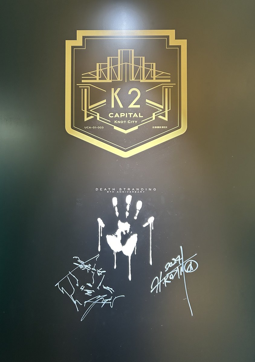 きました❤️‍🔥
#DeathStranding