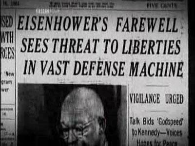 TammiMinoski's tweet photo. #OTD 1961: In a televised address, President #Eisenhower delivered his farewell address warning US citizens of the increasing power of the #militaryindustrialcomplex and the dangers it presented to our nation and the world. https://t.co/Fn6zmekQ8D  #ColdWarHist #hewasntwrong https://t.co/75kF0g19UD