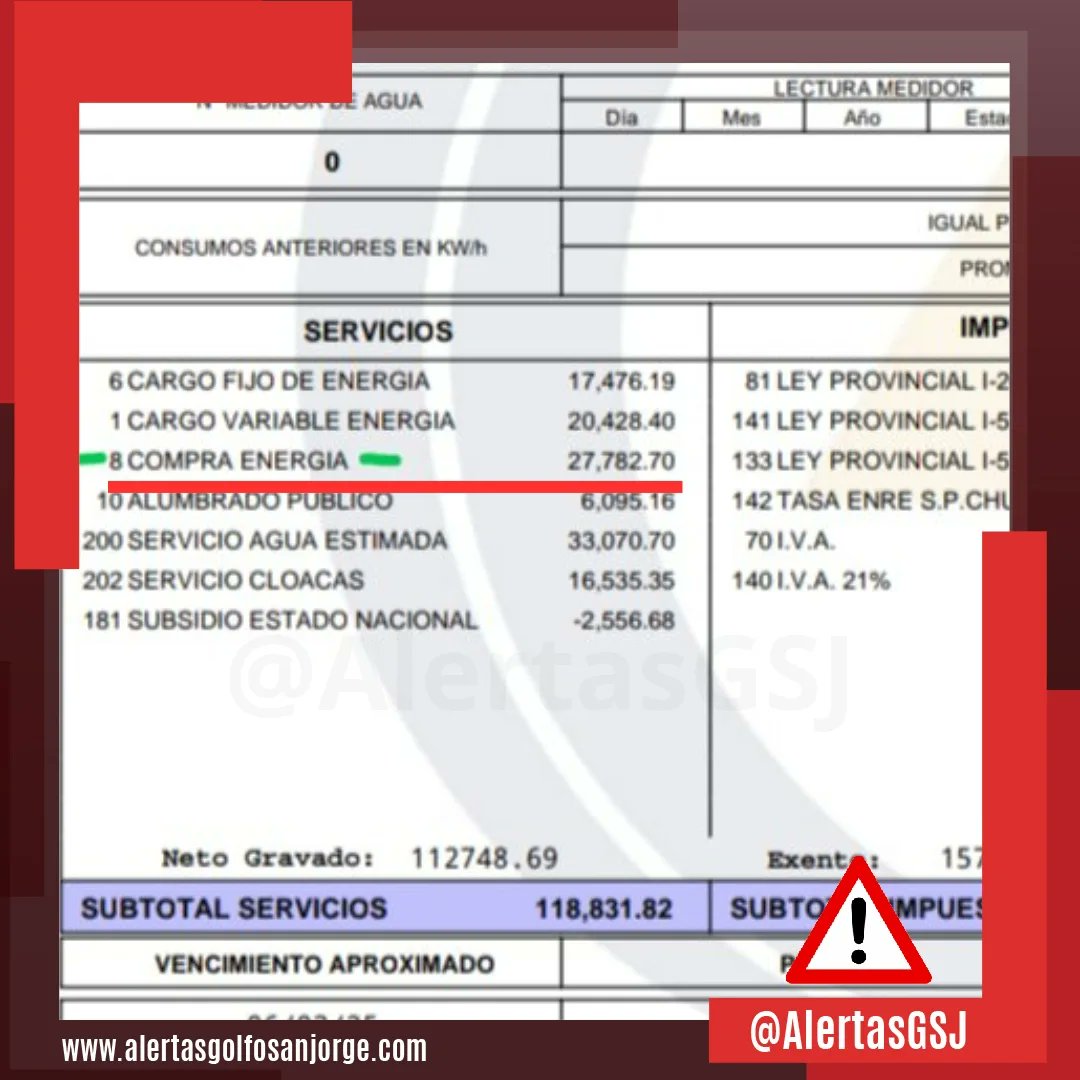 AlertasGSJ's tweet photo. Nos descuidamos un ratito y nos mandan otro ítem en la factura de luz para pagar

Algunos usuarios sorprendidos y desconcertados por un nuevo Servicio que empezaron a cobrar

Según las facturas se trata del Ítem 8 denominado "Compra Energía"🤌🤌

Ni "Lara" sabe de qué se trata.. https://t.co/NtT7TH6voe