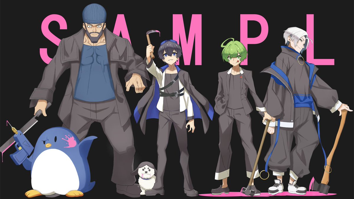 ◤ 高田村 in RED° TOKYO TOWER ◢|| のコラボ限定イラストを描かせて