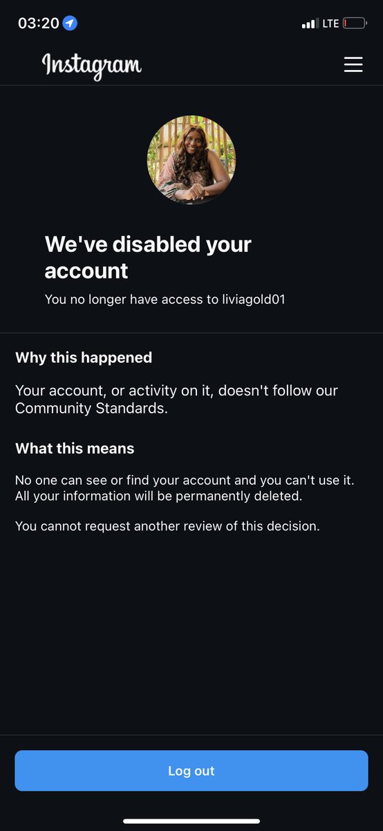 SuleOlivia's tweet image. My business account got disabled and my business account suspended, I really do not know what I did. I can’t have access to my Facebook either.
I’ve been asked by Ig to apeal and I don’t know how to do
That.
Does anyone have an idea please?