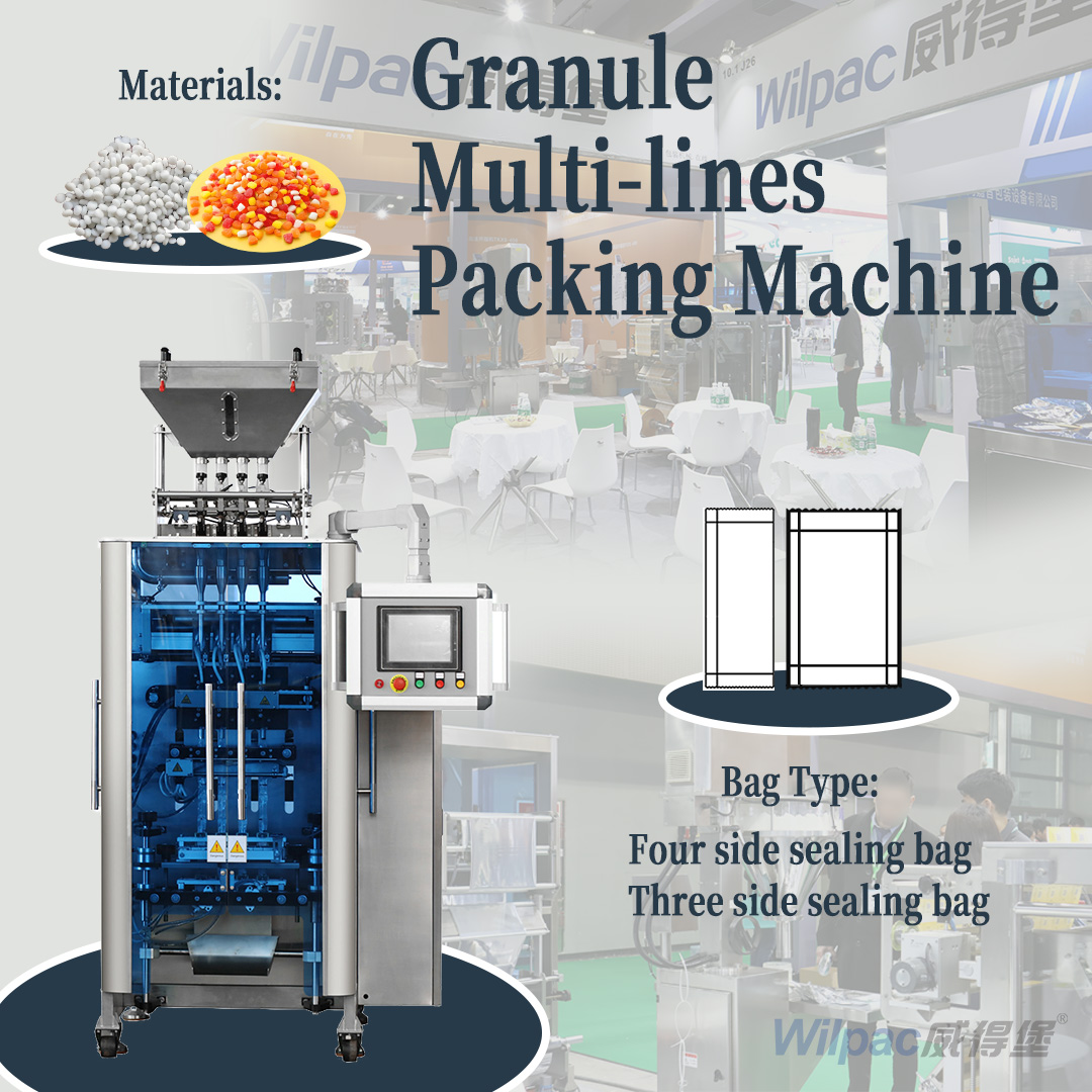 WilpacPackingW's tweet image. Granule Multi-lines Packing Machine 
Multi-lines packing, more efficient packaging
Contact us:
💙Official Website: wil-pac.com
💙Whatsapp/Wechat: +86 13928232696
💙Email:wilpac7@wil-pac.com

#packingmachine #packingmachinefactory #foodpacking #granule