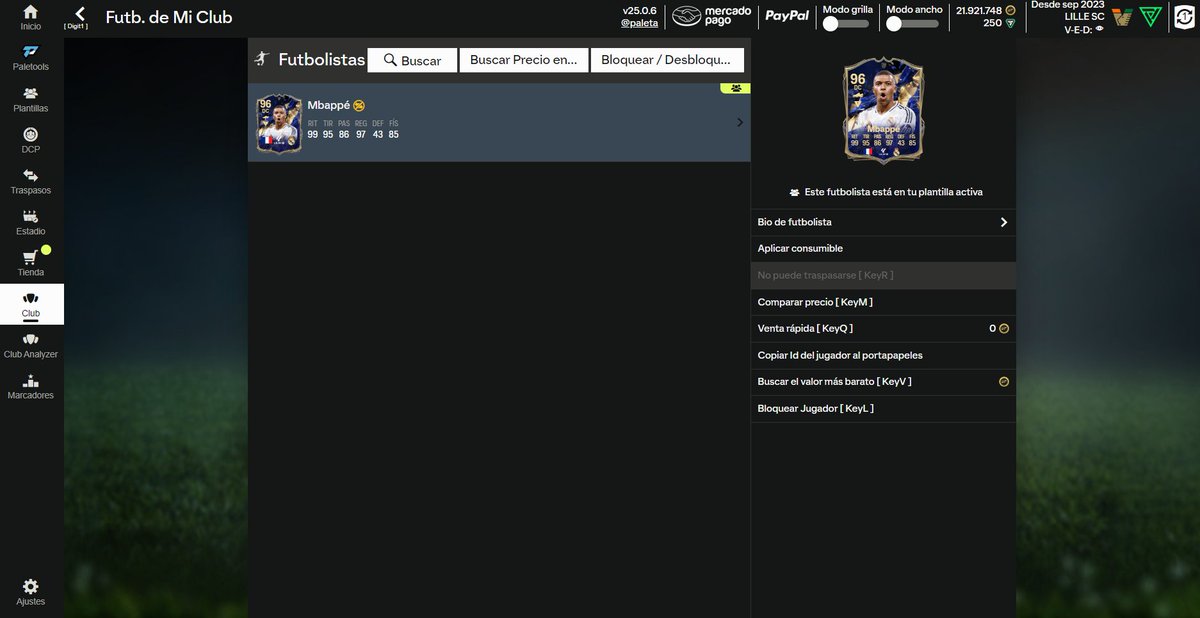 Thanks very much <a href="/EASPORTSFC/">EA SPORTS FC</a> !!!

2x TOTY Mbappe in the first day (1 tradeable 1 not)