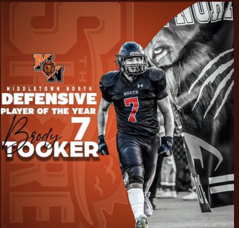 brodytooker's tweet photo. Before the season, I was an unranked DL in the conference. As if I wasn’t fired up enough for my senior season already, this was the “cherry on top”. After the season I was named a top DL in the conference, 1st Team All-Shore, County, Division, and DPOY. Hard Work Pays Off. https://t.co/9pHATsif93