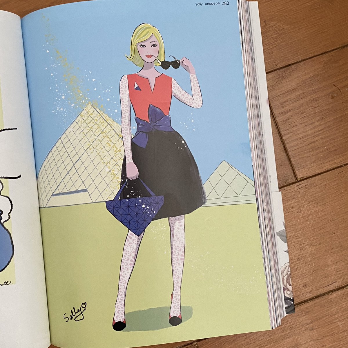SLunapepe's tweet photo. 新刊のお知らせ📕 #artbook事務局 様から1月26日発売182名の作家による #ガールズイラスト 「 #Girls2025 」 #girlsillust 見本誌届きました😍 P83 #Louvre Blue 🇫🇷掲載して頂いてます❣️#ガールズ2025 ぜひお手元に🤗 
全国書店 各種ﾈｯﾄ書店で予約受付中
Amazon
https://t.co/kVfkDvb5vL https://t.co/OEexbgavKX