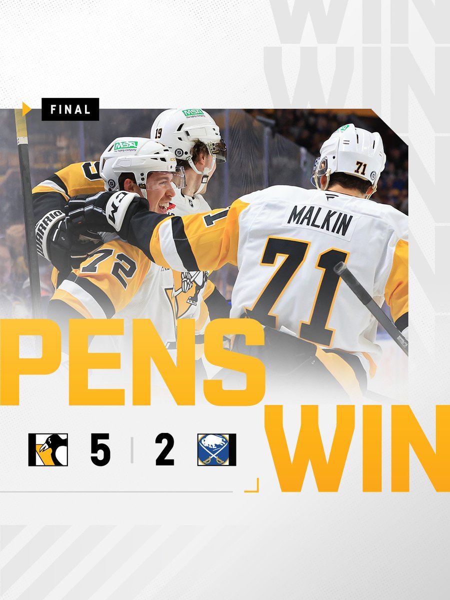 penguins's tweet image. WHAT A WIN FOR PITTSBURGH 🙌