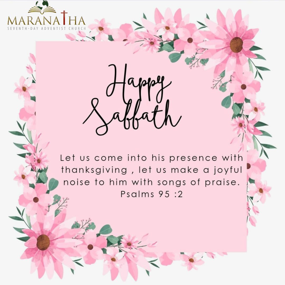 Have a joyous Sabbath forget all the stress of the week, and offer your praises to God as we give thanks for the blessings of the week. We look forward to seeing you in the sanctuary tommorow as we make a joyful noise to our Heavenly Father together